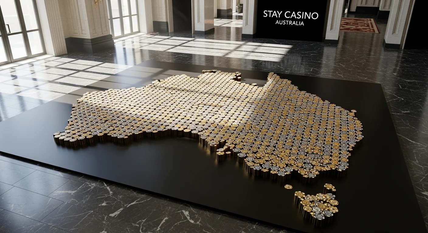 Casino chips and playing cards